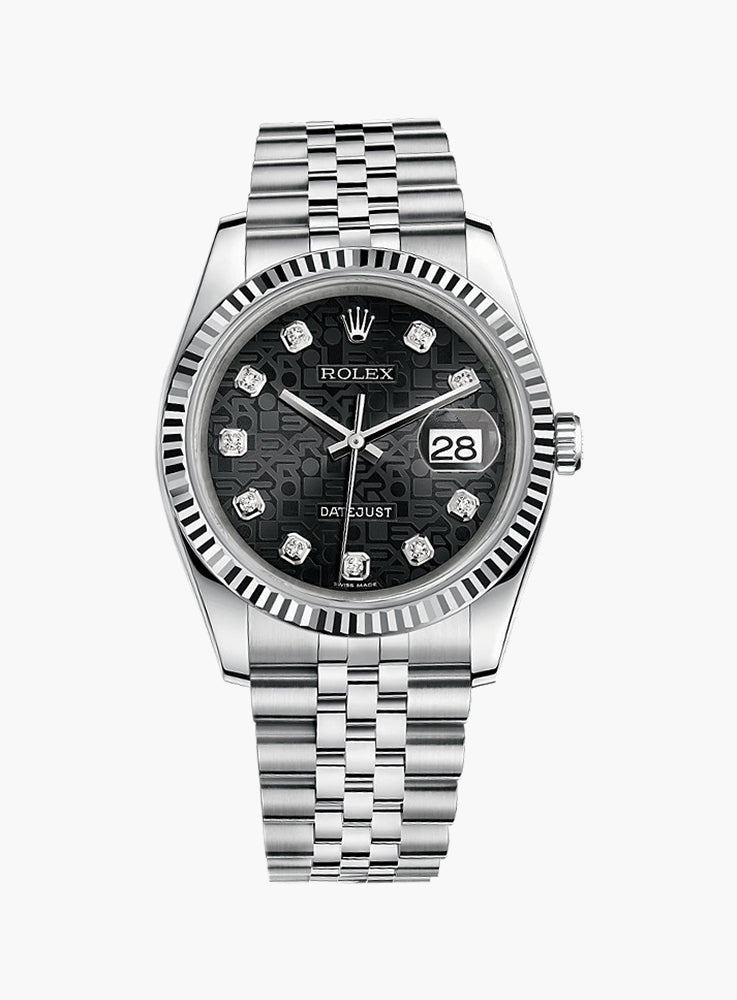 Steel Daisies Silver Dial Stainless Steel Strap