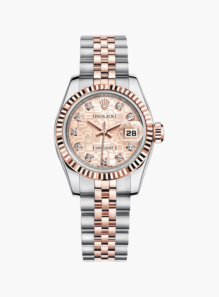 Steel Daisies Silver Dial Stainless Steel Strap