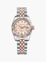 Steel Daisies Silver Dial Stainless Steel Strap